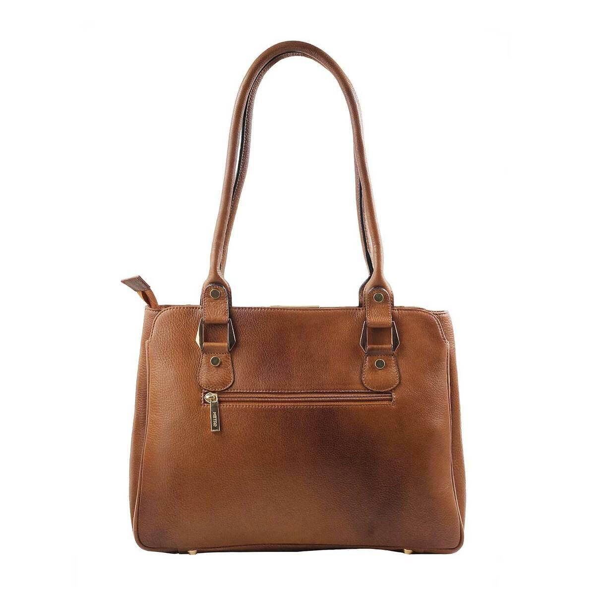 Buy Moochies Ladies Genuine Leather Purse-Tan(New) at Amazon.in