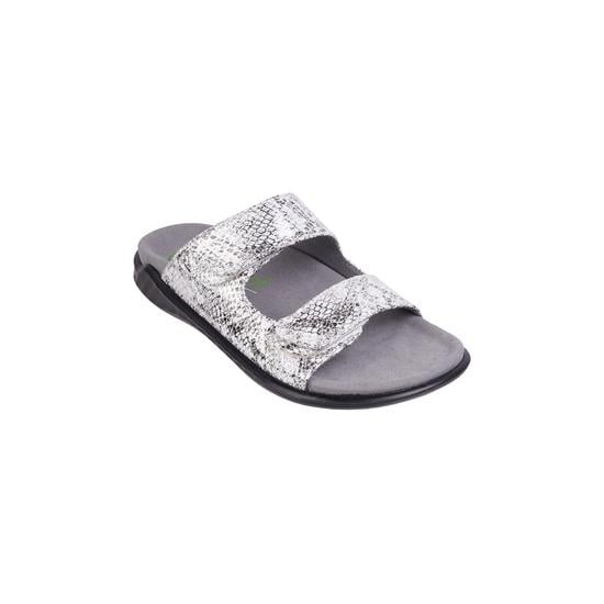 Women Silver Casual Slip Ons