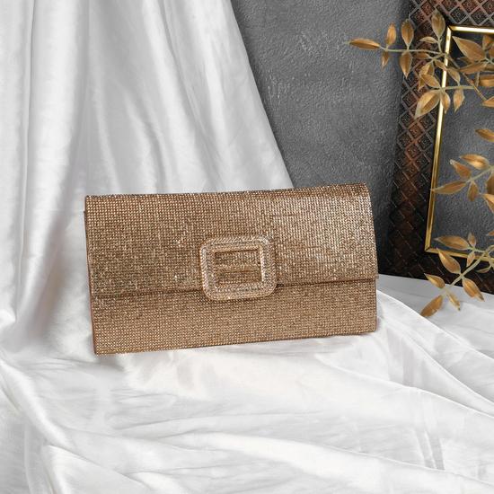 Women Antic-gold Evening Bag