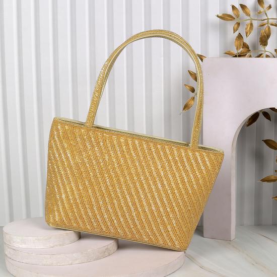 Women Gold Shoulder Bag