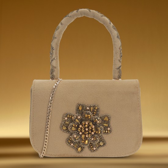 Women Antic-gold Evening Bag