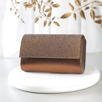 Walkway Women Antic-gold Clutch(SKU: 38-131-28-10)