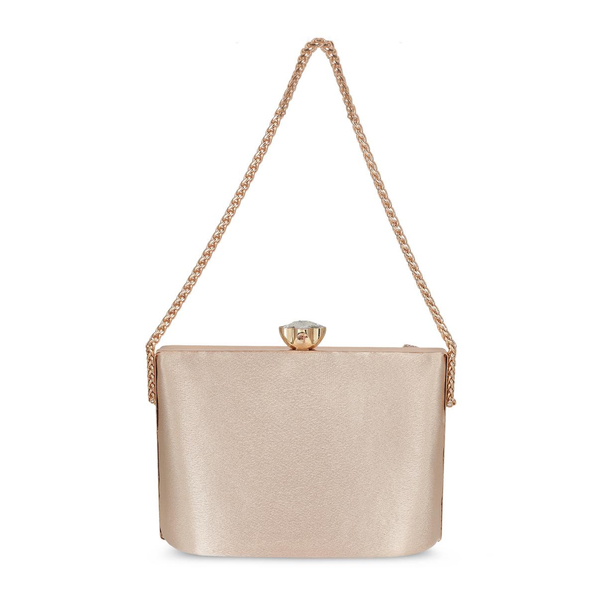 Buy Metro Women Rose gold Evening Bag Online SKU 38 134 52 10 Metro Shoes