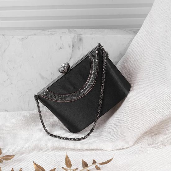 Women Black Evening Bag