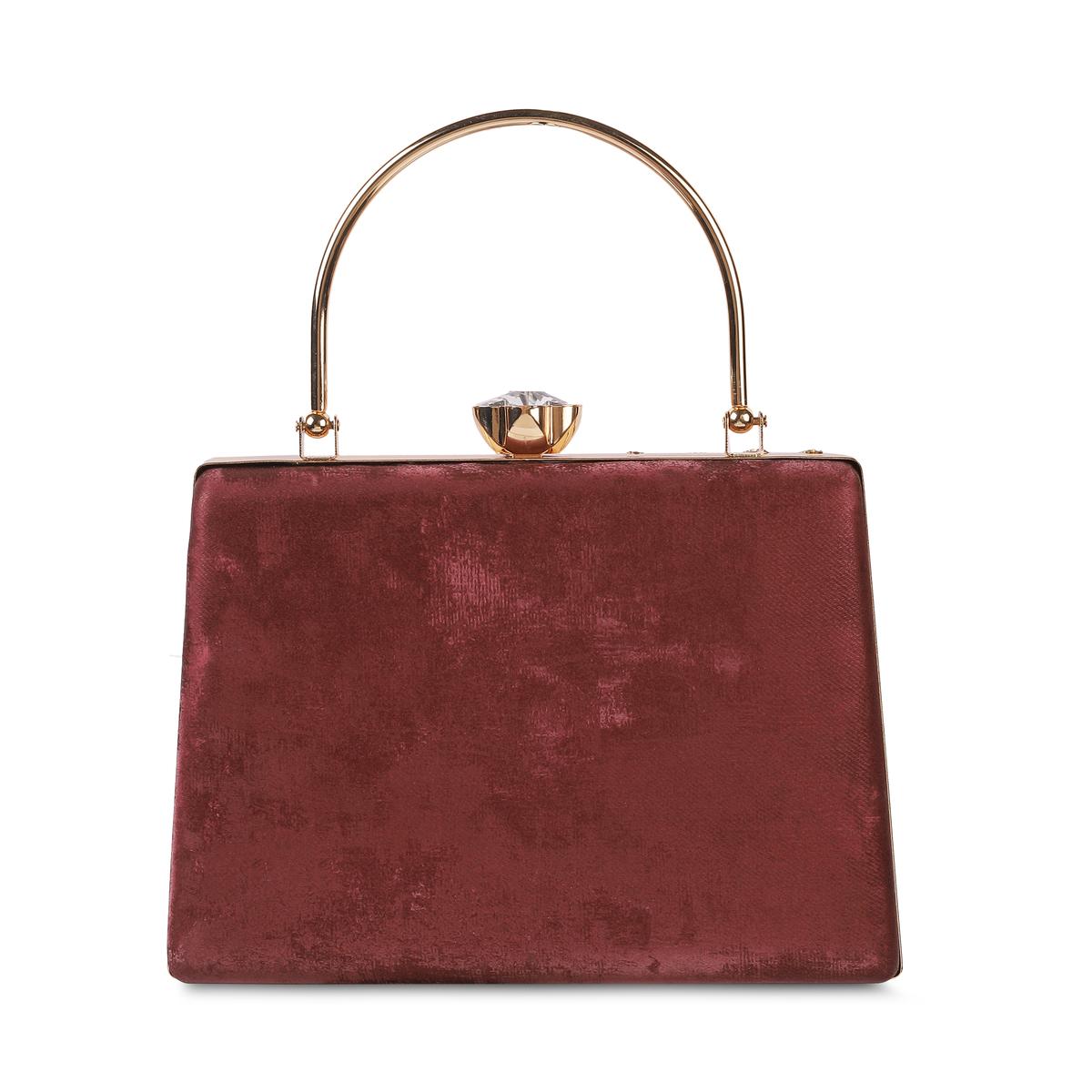 Buy Metro Women Maroon Evening Bag Online SKU 38 135 44 10 Metro Shoes