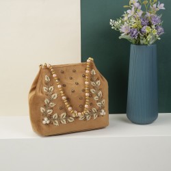 Women Antic-gold Potlis