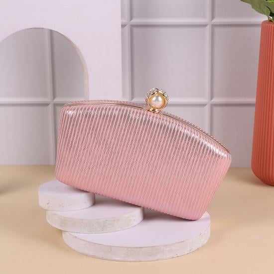 Women Pink Clutch