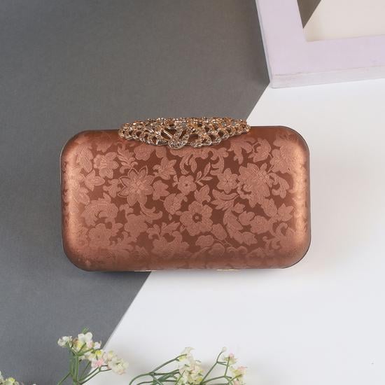 Women Antic-gold Clutch