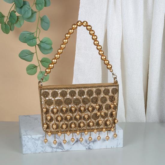 Women Antic-gold Evening Bag