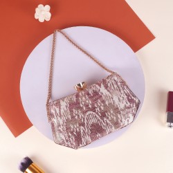 Women Purple Evening Bag