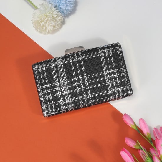 Women Black Clutch