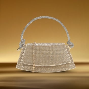 Metro Women Gold Evening Bag(SKU: 38-178-15-10)
