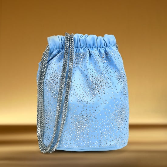 Women Blue Potlis