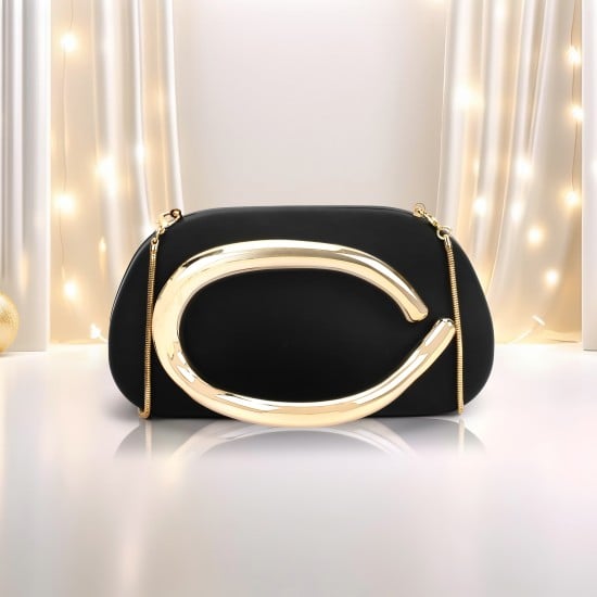 Women Black Evening Bag