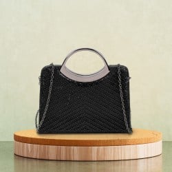 Women Black Evening Bag