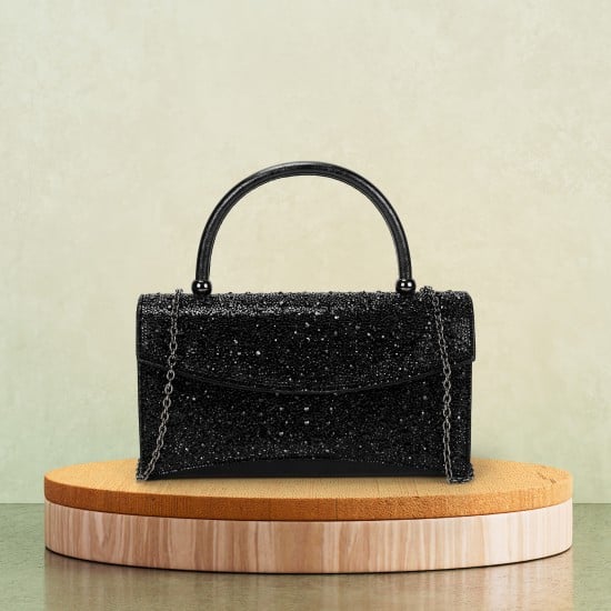 Women Black Evening Bag