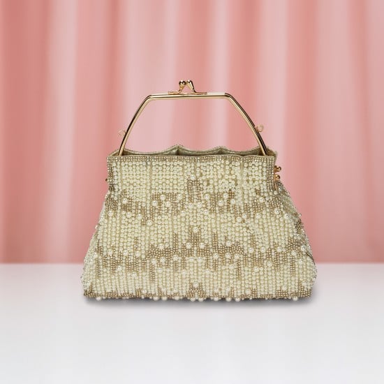 Women Gold Evening Bag