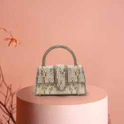 Women Gold Evening Bag