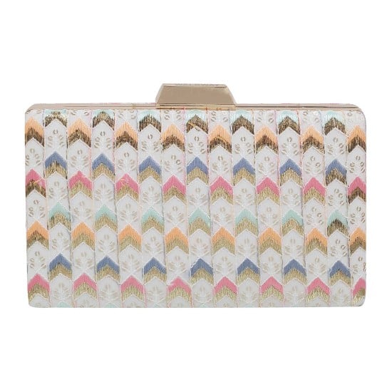 Women Gold Clutch
