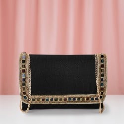 Women Black Evening Bag