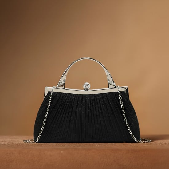 Women Black Evening Bag