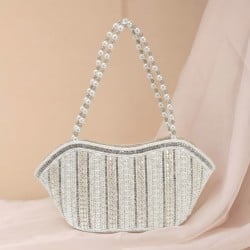 Women Off-white Evening Bag