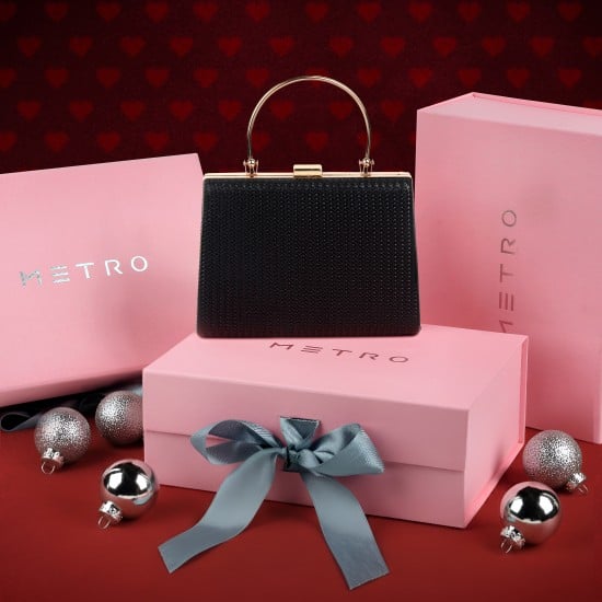 Women Black Evening Bag