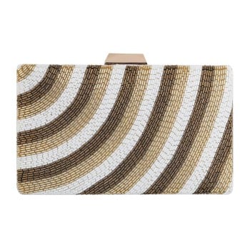 Walkway Women Gold Clutch(SKU: 38-62-15-10)