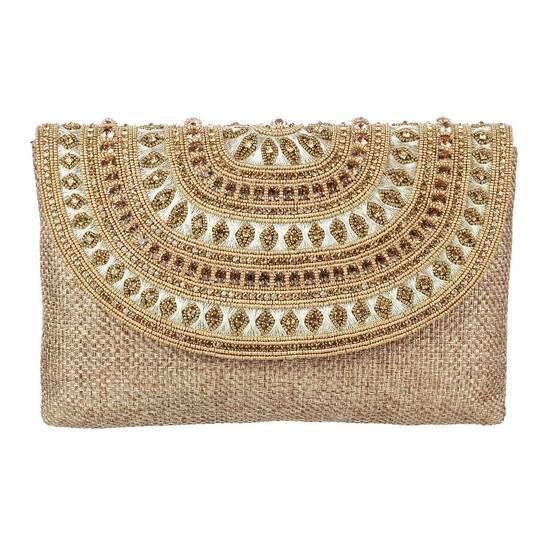 Women Antic-Gold Clutch