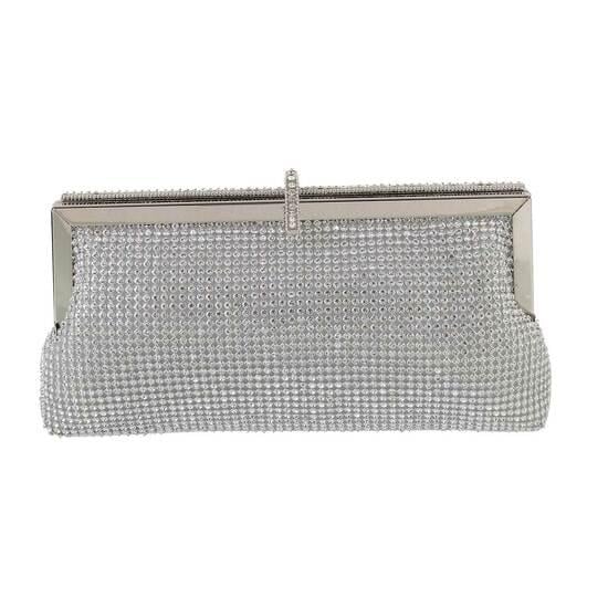 Metro Silver Womens Bags Clutches
