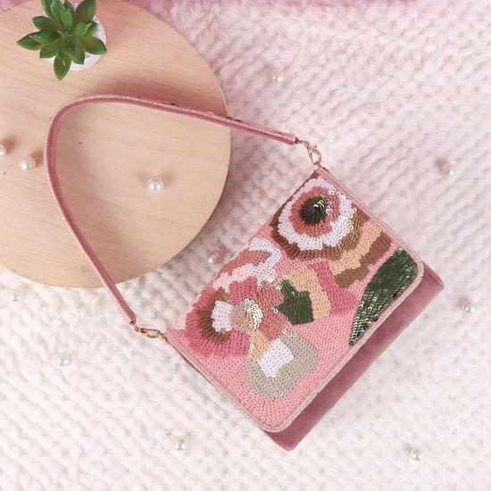 Women Peach Shoulder Bag