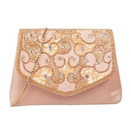 Kate Spade Rose Gold Glitter Purse - $85 - From Cassidy