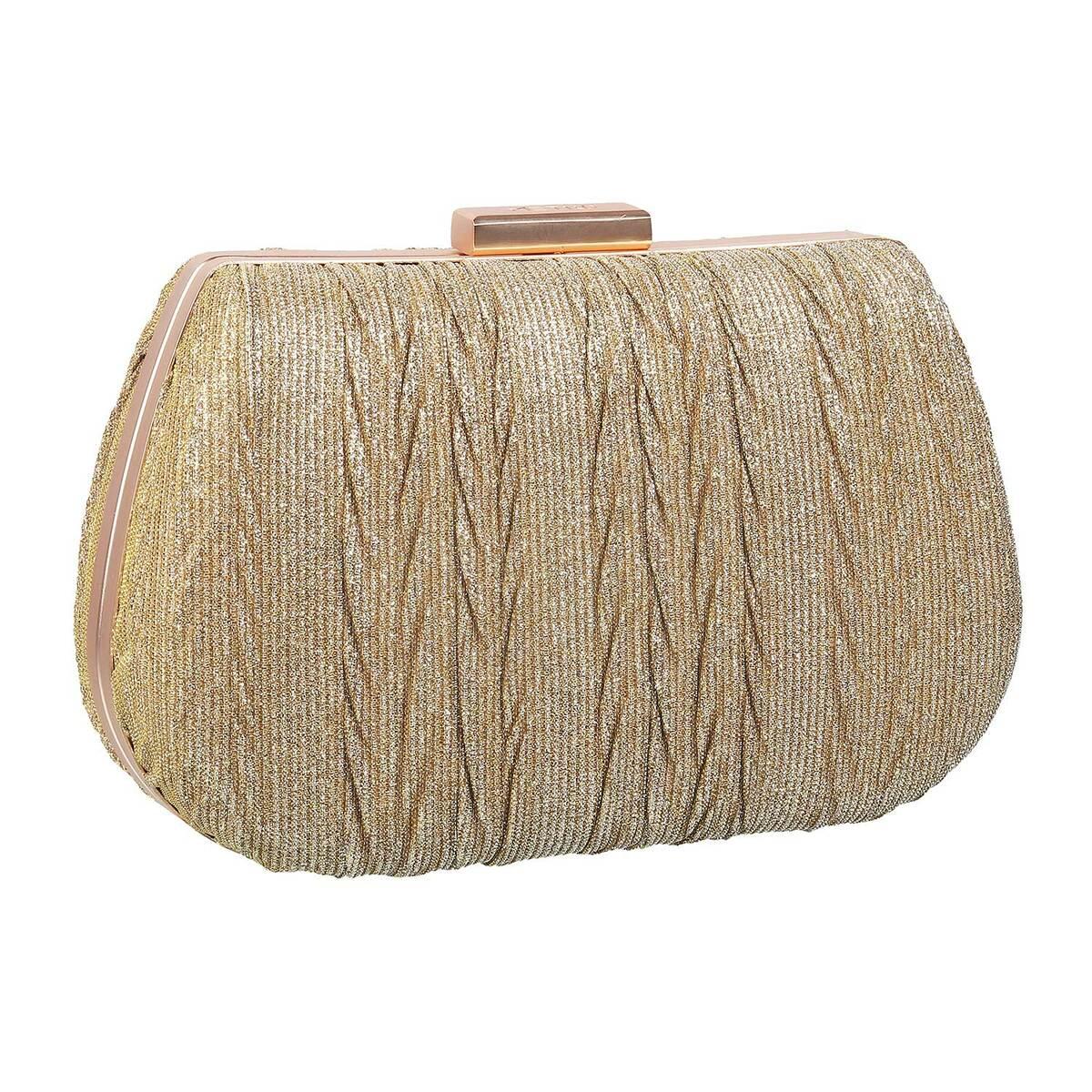 Champagne gold shoes and clutch purse for ladies - Aniemarket | Flutterwave  Store
