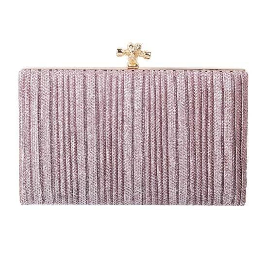 Metro Pink Hand Bags Clutches