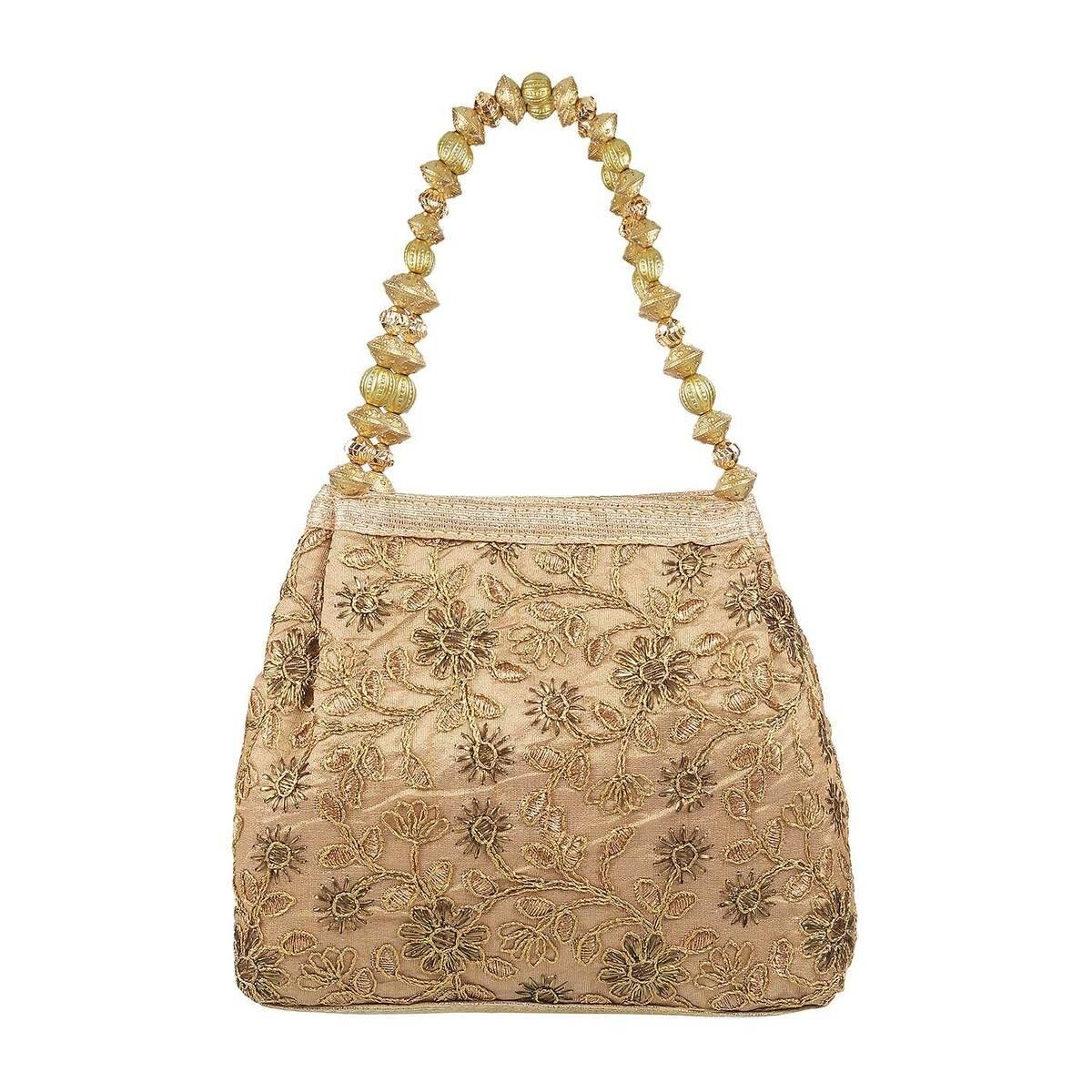 VTG Bags by Marlo Gold Mesh Purse Clutch Bag 6