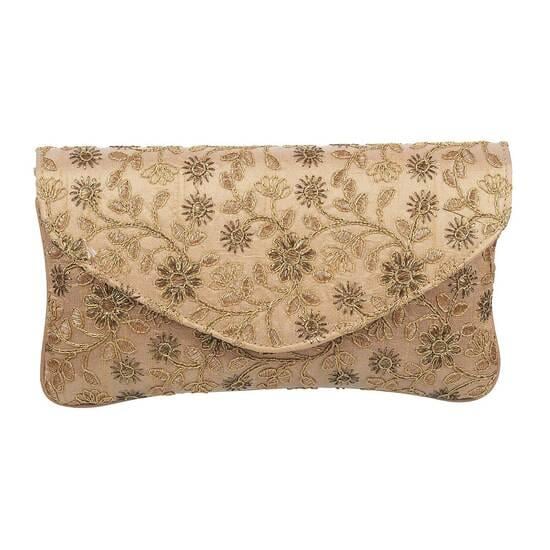 Women Antic-Gold Clutch