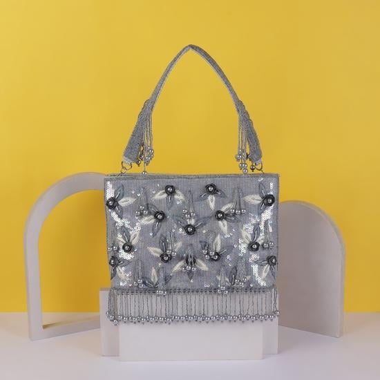 Women Grey Evening Bag