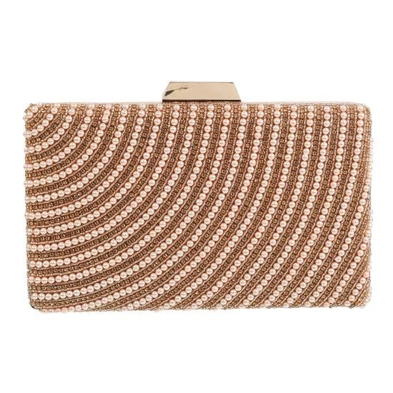 Women Rose-Gold Clutch