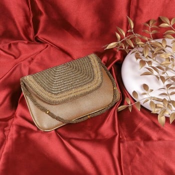 Walkway Women Antic-gold Evening Bag(SKU: 38-86-28-10)