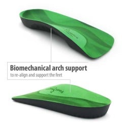 Footlogics Mens Green Casual Insole