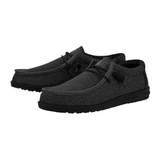 Men Black Casual Sneakers