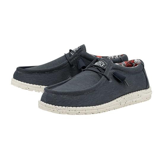 Men Blue-suede Casual Sneakers