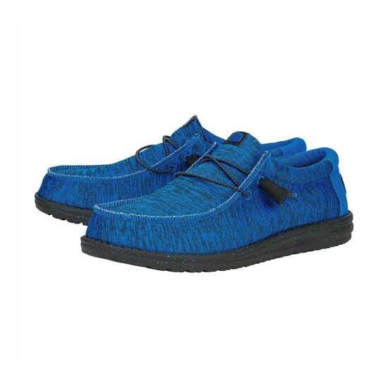 Men Black-blue Casual Sneakers