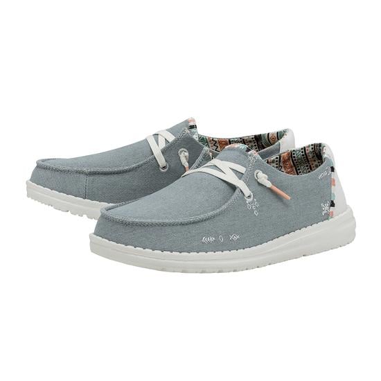 Women Light-blue Casual Sneakers