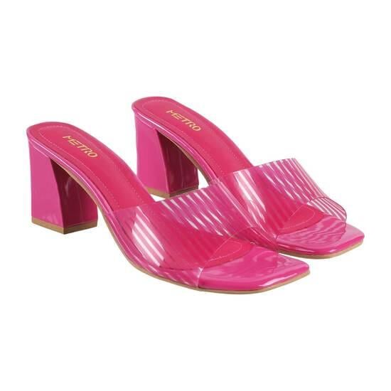 Women Pink Casual Slip Ons