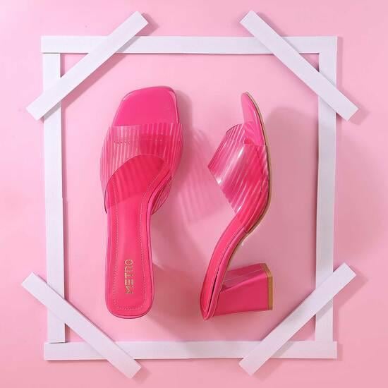 Women Pink Casual Sandals