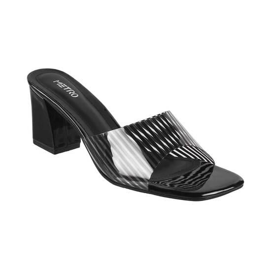 Women Black Casual Sandals