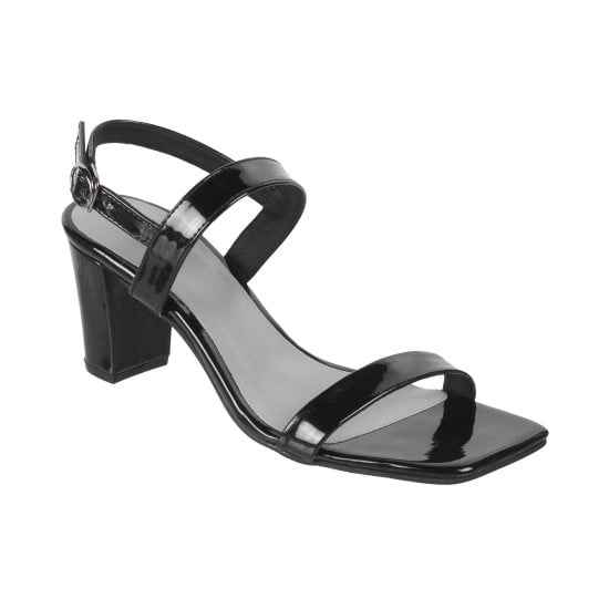 Women Black Casual Sandals