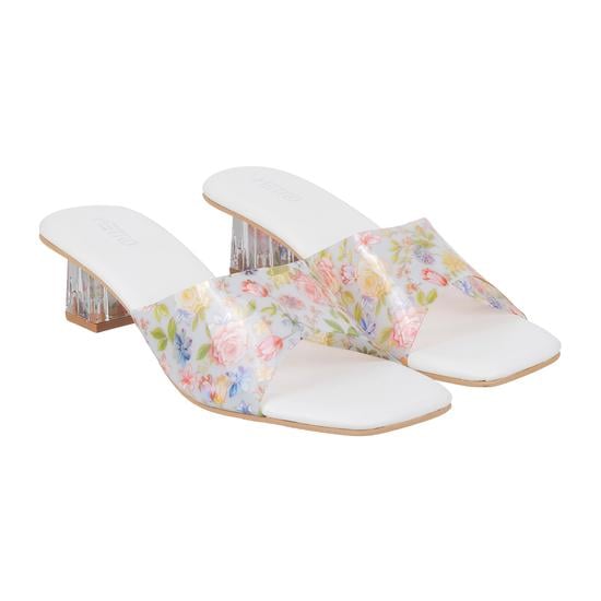 Women White Casual Sandals