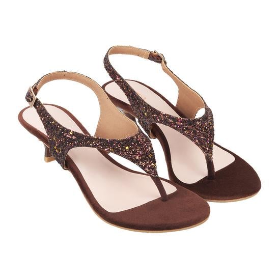 Women Bronze Party Sandals